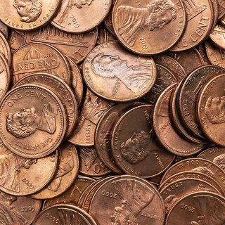 20 Coins of USA - Penny Old Copper Rare Coin view 2