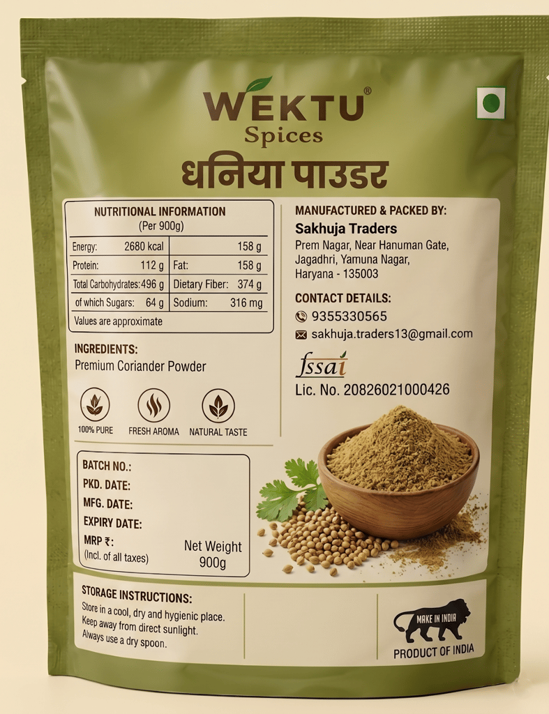 Wektu Spices Sukha Dhaniya Powder view 2