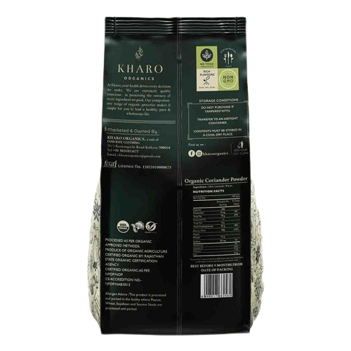 Kharo Organics Dhaniya Powder 200 Gms Pack Of 4 view 2