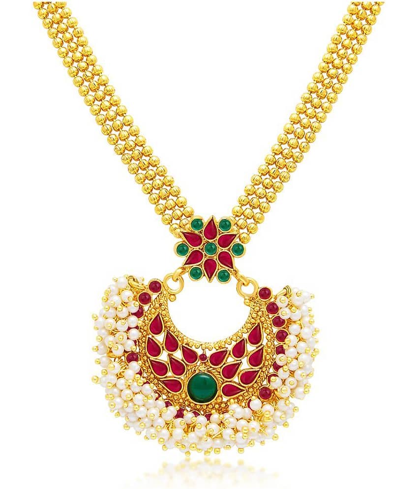 Sukkhi Multicolour Alloy Necklace Set for Women view 2