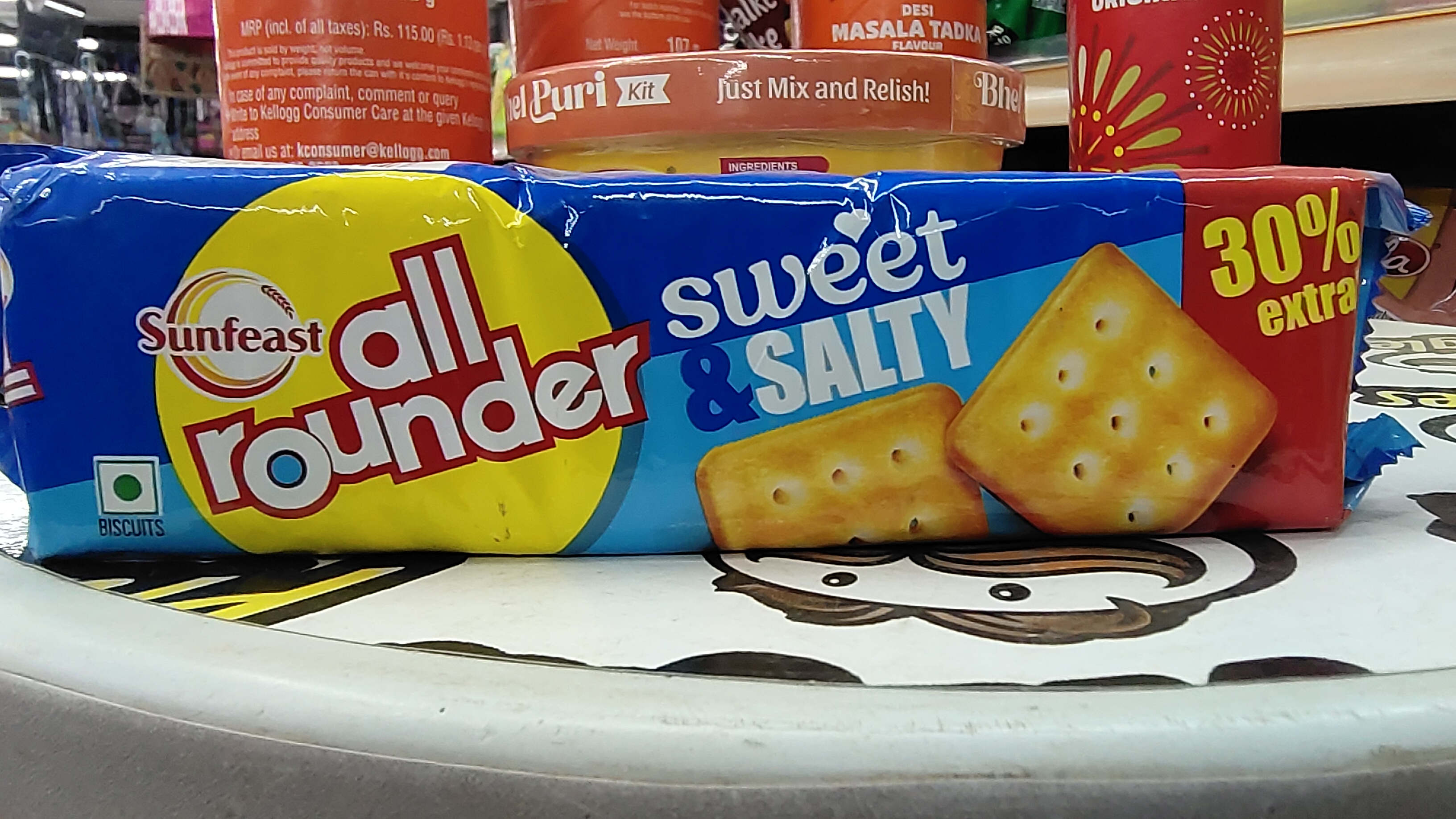 Sunfeast all rounder sweet & salty biscuits
