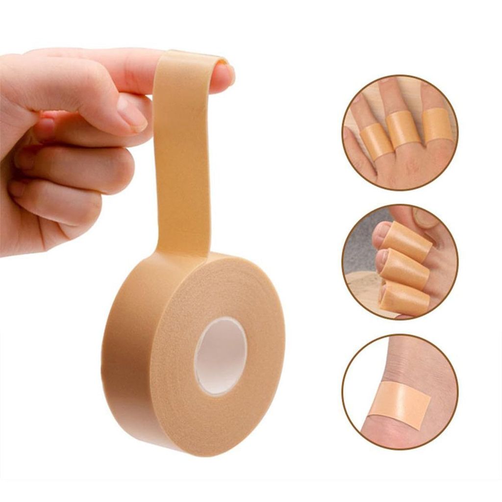 DHRUVINSRI Anti-Wear Foam Cotton Heel Sticker Tape Patch Blister Plaster Waterproof First Aid Pedicure Pad Foot Care Insole view 2