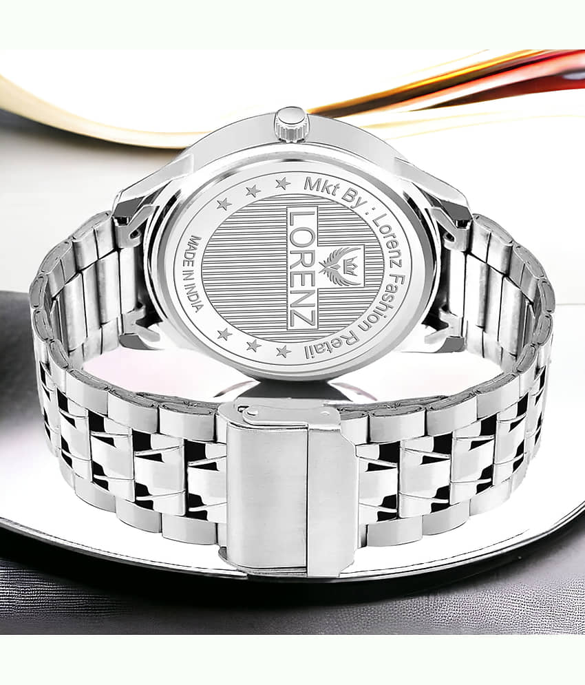 Lorenz Silver Stainless Steel Analog Men's Watch view 2