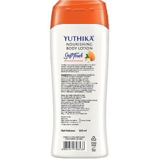 Yuthika Almond Soft Touch Body Lotion for Women Men, Hydrating Moisturizer (300ml) view 2