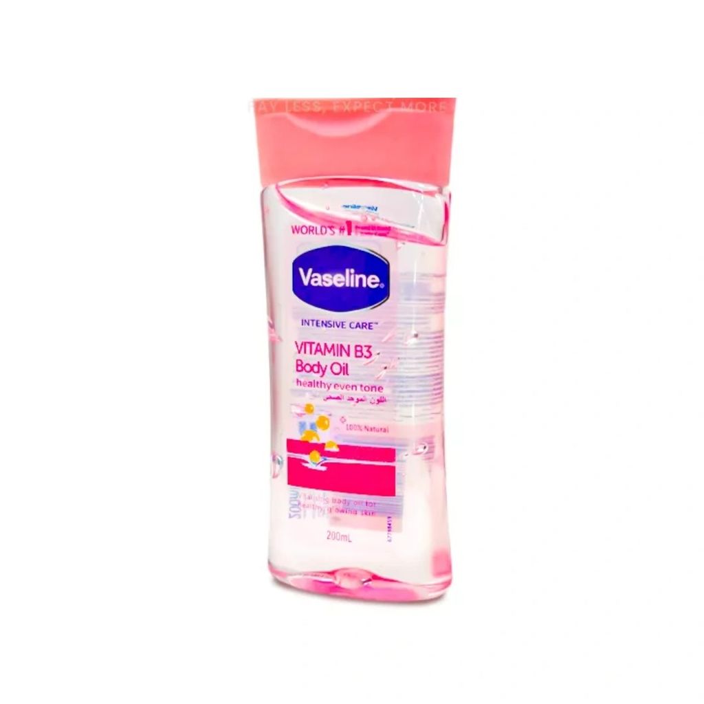 Vaseline Intensive Care Nourishing Glow Body Oil with Vitamin B3 – 200ml | Deep Moisture for Even Tone & Radiant Skin view 2