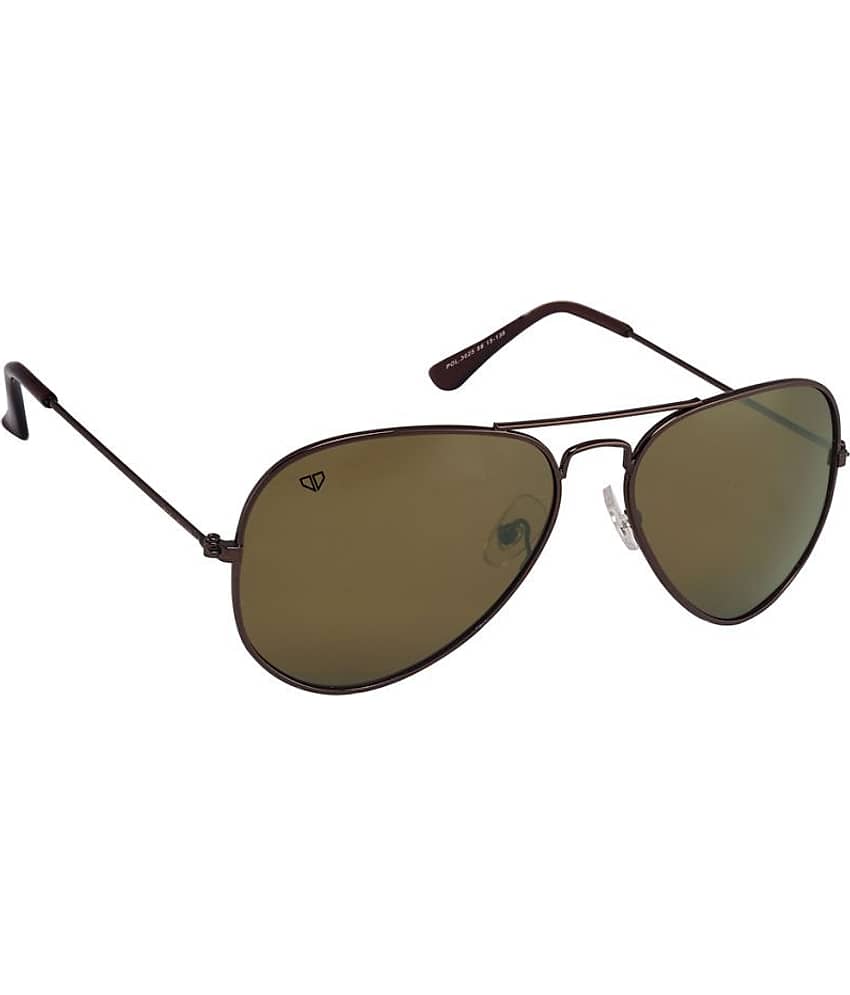 Walrus - Brown Pilot Sunglasses ( WS-AST-090909 ) view 2
