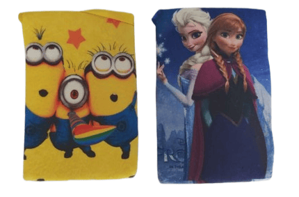 Minions and Frozen Character Phone Pouches 2 Pack view 2