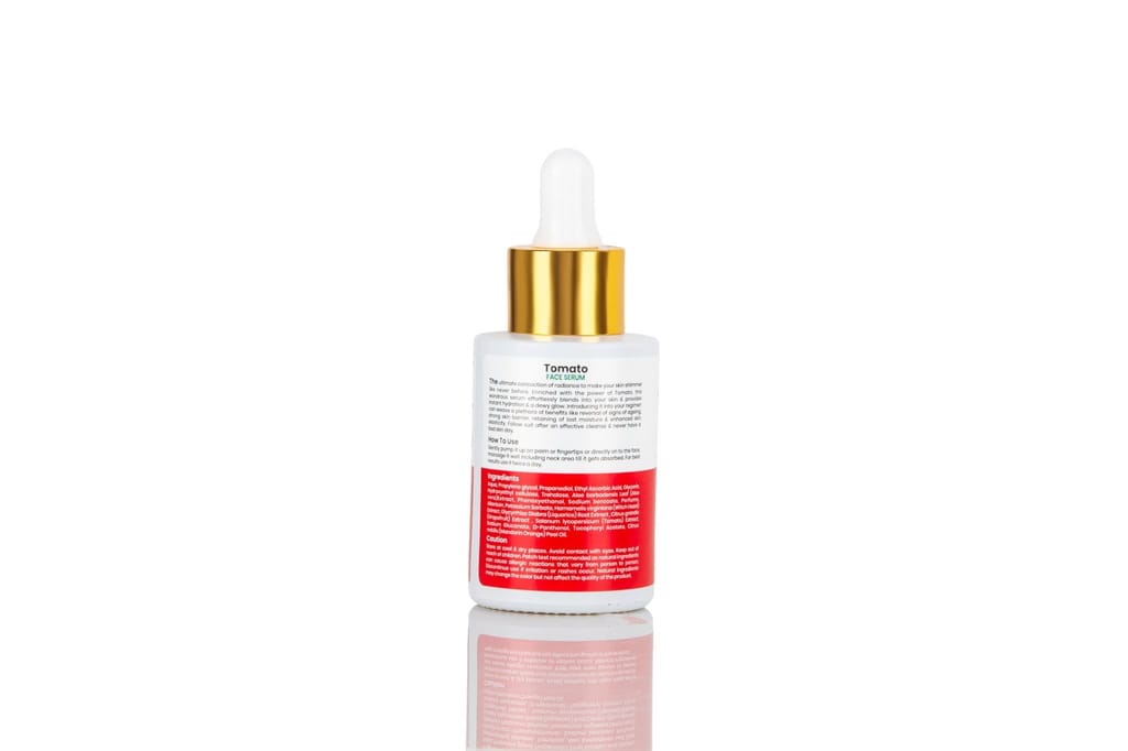 VI-JOHN Prakritik Tomato Face Serum Brightening & Anti-Aging | Fights Dark Spots & Pigmentation | Hydrates & Boosts Collagen | Serum for glowing skin | 100% Bioactives Dermatologist Approved |30ML view 2