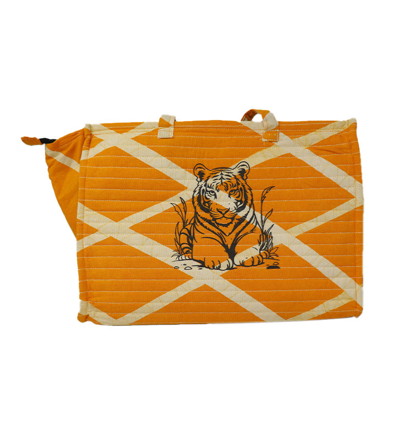 Handcrafted Batik Cotton Hand Bag view 2