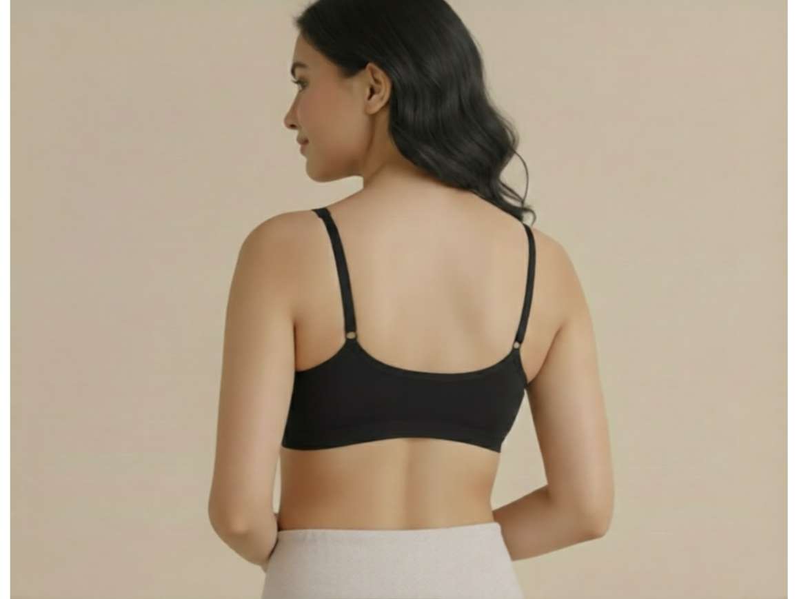 Stud & Gracy Sports/Daily Bra Non-Padded Black - L - 34 view 2