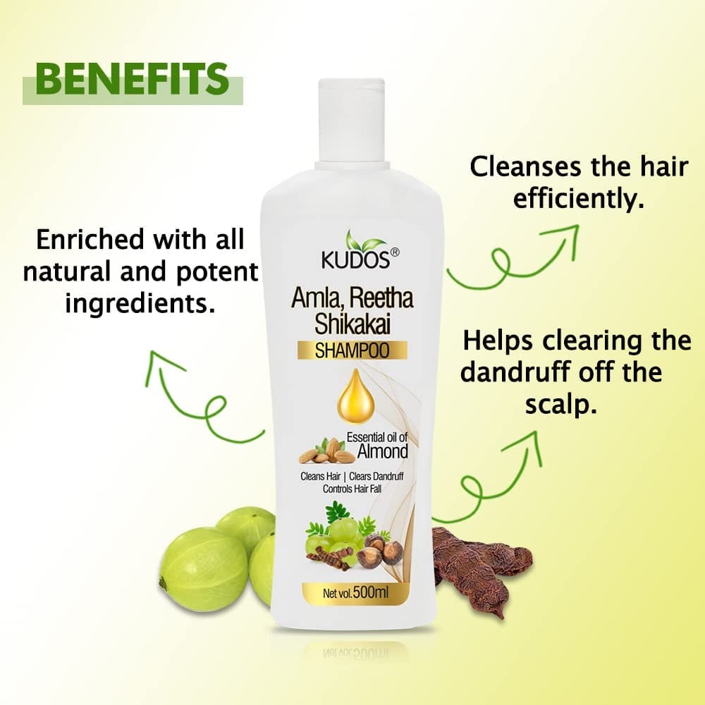 Kudos Aloe Vera Shampoo With Onion and Neem (3) view 2