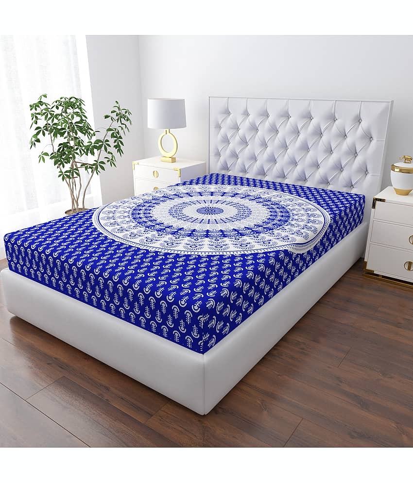 COZYKO Cotton 2 Single Bedsheet without Pillow cover ( Multicolor ) view 2