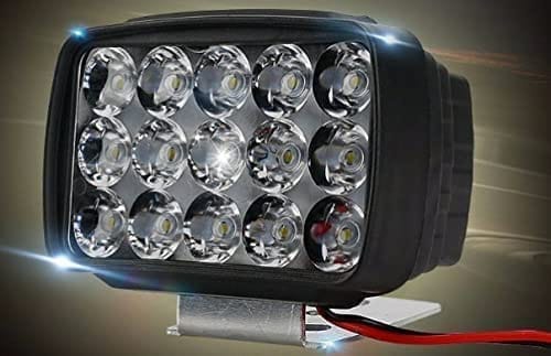 DAYBETTER� 15 Led Latest Bike Led Light Fog Spot Light Headlight for All Bike and Cars (Pack of 2) view 2