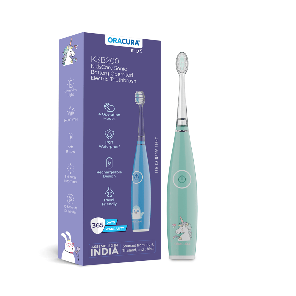 KSB200 KidsCare Sonic Rechargeable Electric Toothbrush