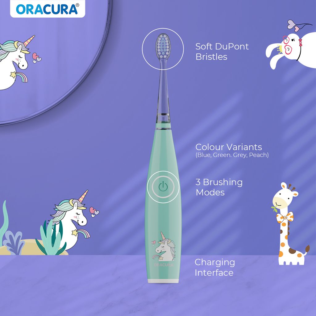 KSB200 KidsCare Sonic Rechargeable Electric Toothbrush view 2