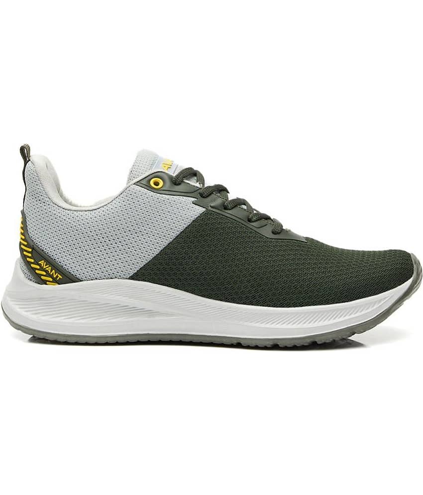 Avant Racer Olive Men's Sports Running Shoes view 2