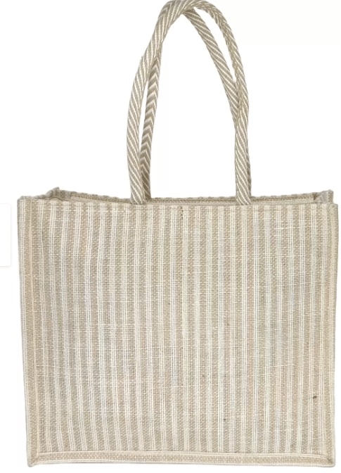 Women White Tote view 2