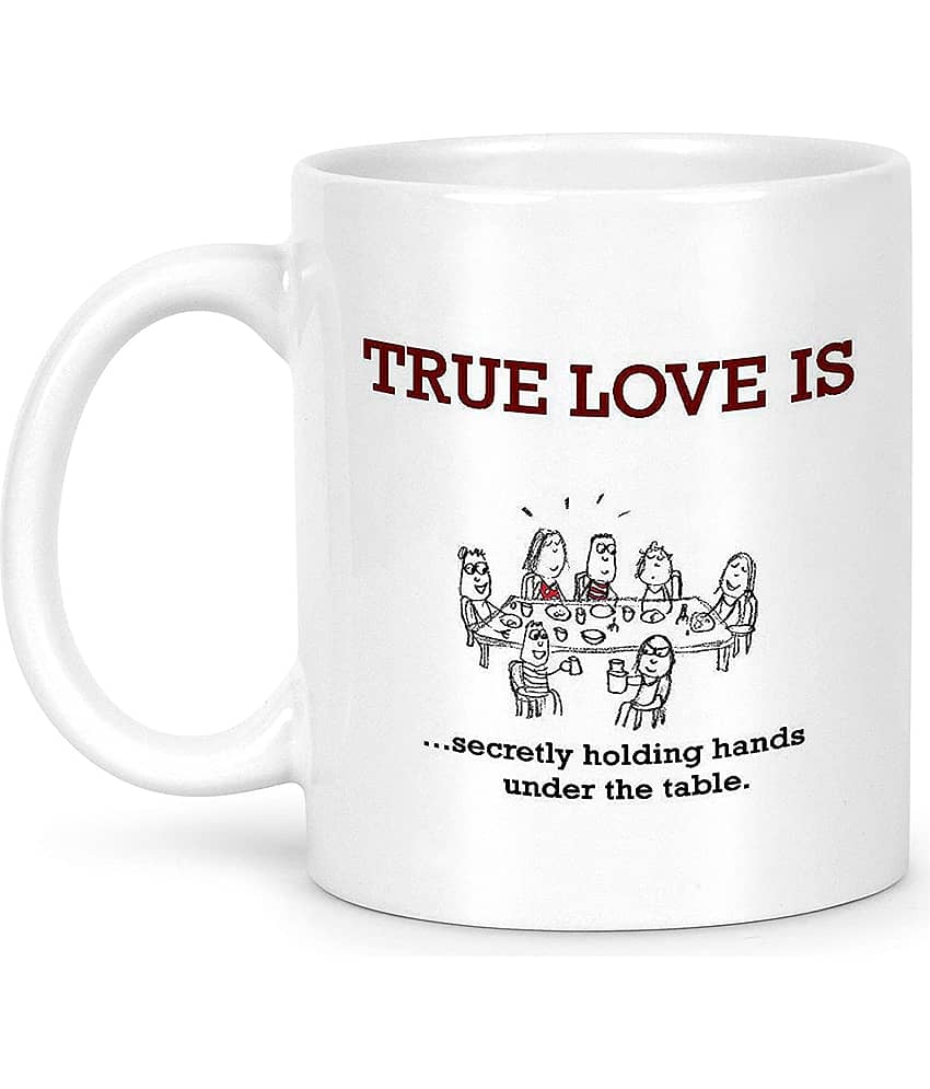 Idream Quote Printed Ceramic Coffee Mug 1 Pcs 330 mL view 2