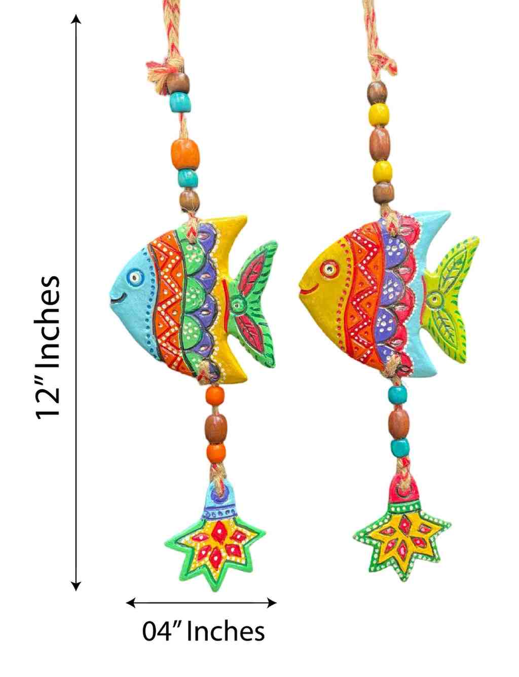 Fish Wallhanging Multicolour view 2