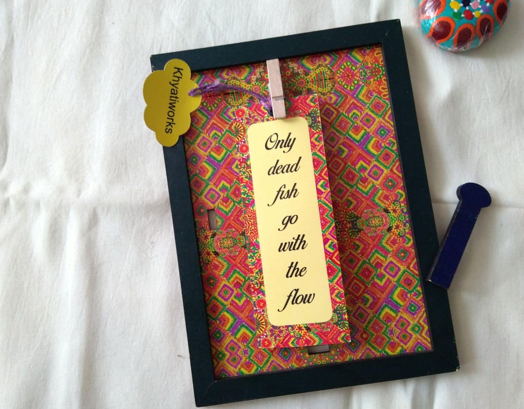 Phulkari Artwork Photo Frame view 2