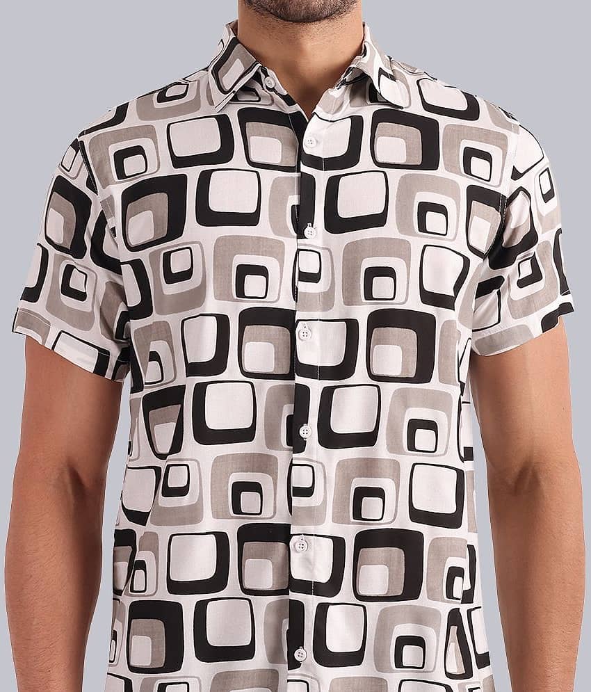 TrendiVastra - Multicolor Rayon Regular Fit Men's Casual Shirt ( Pack of 1 ) view 2