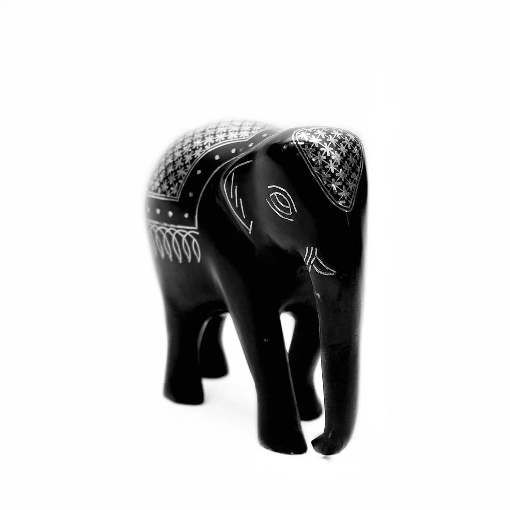 Bidri Work Elephant Phool Jadi (1SMTDCOKA07754) view 2