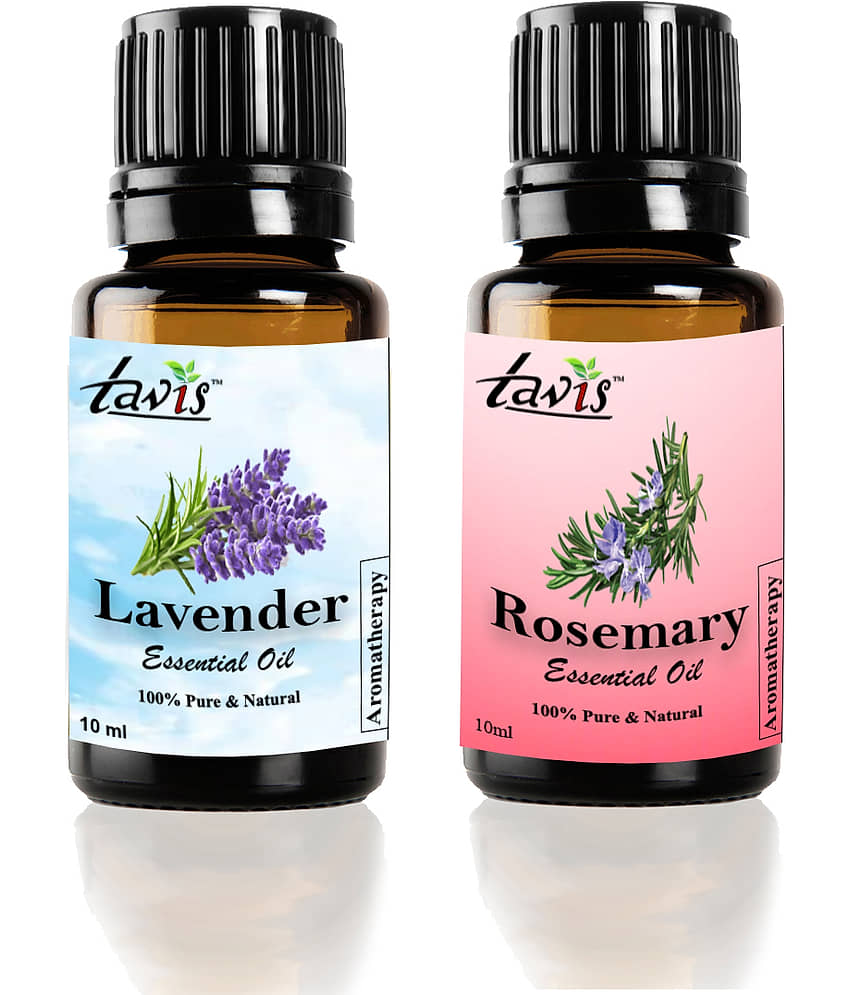 Tavis Lavender Oil, Rosemary Essential Oil 20 mL