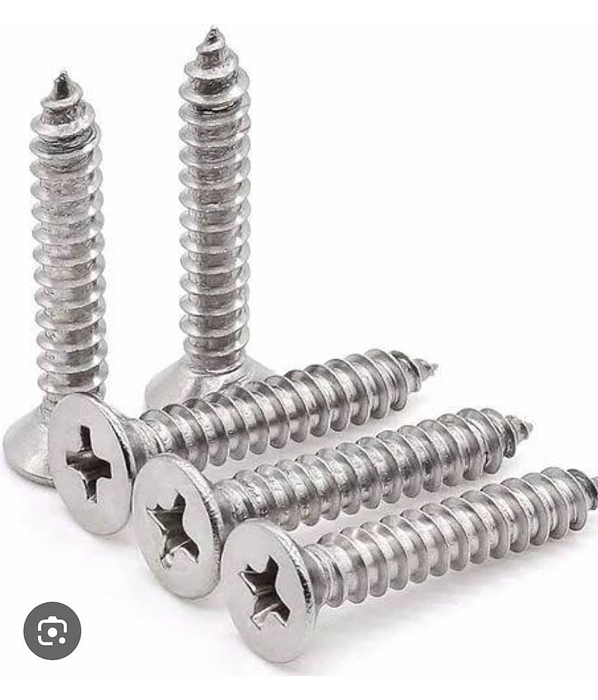 Adison screws csk head screw stainlesss teel heavy duty pack of 100 3.5*32 mm screws and get 25 screws free pack of 125 screws view 2
