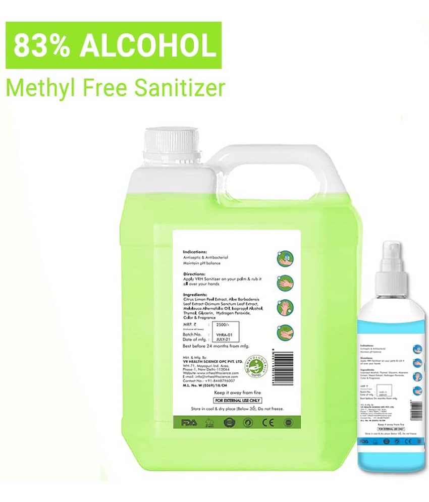 VRH - Antibacterial Hand Sanitizer 5200 mL ( Pack of 3 ) view 2