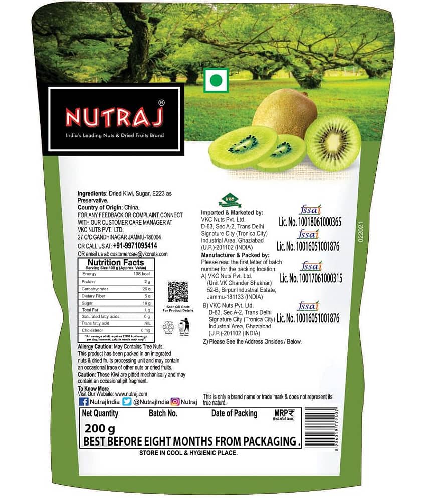 Nutraj Dried Kiwi 200G view 2