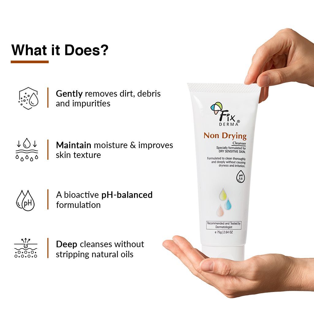 Fixderma Non-Drying Cleanser view 2
