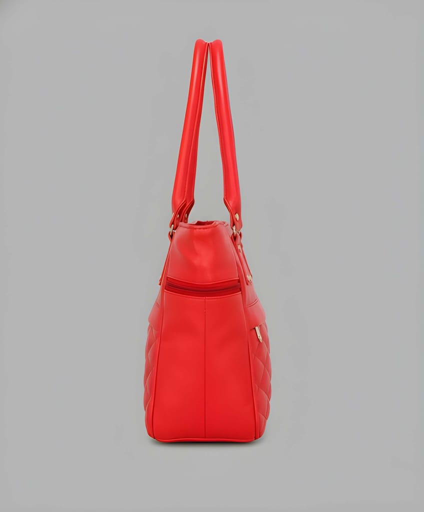 Latest Luxury Women PU Leather Handbag | Trendy Shoulder & Tote Bag | Spacious Durable Purse for Office, Party & Travel view 2