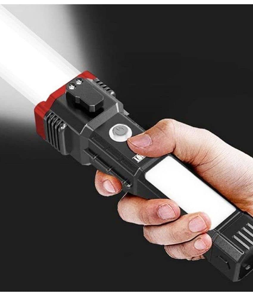 GIT - 3W Rechargeable Flashlight Torch ( Pack of 2 ) view 2