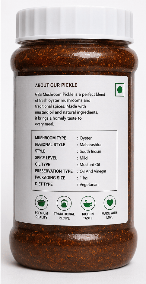 Oyster Mushroom Pickle view 2
