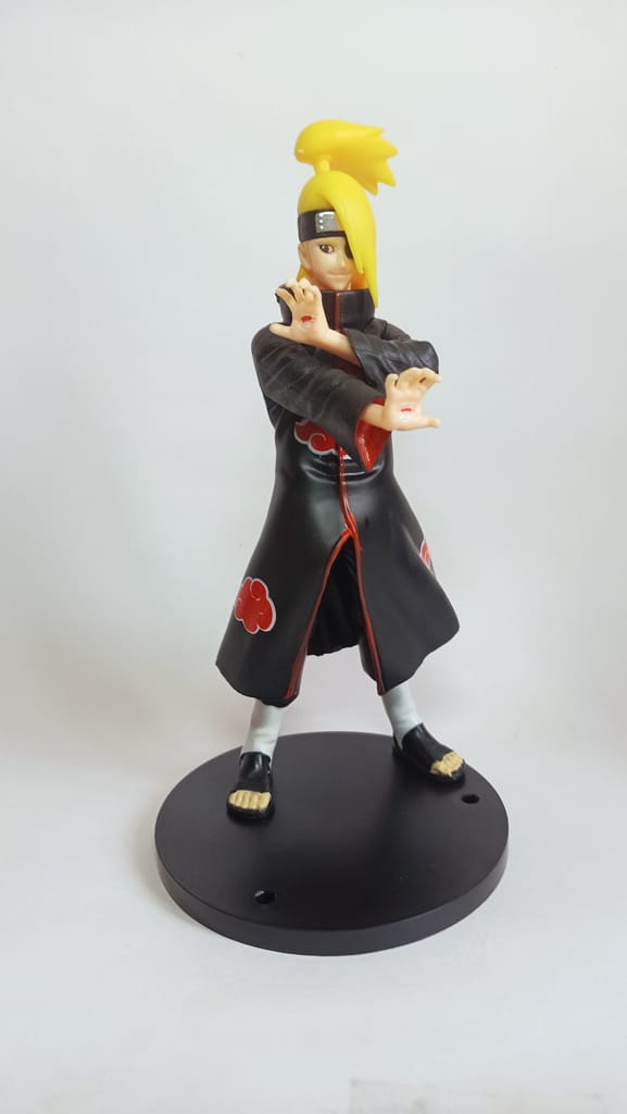 Deidara Anime Action Figure 20 cm | Naruto Shippuden Akatsuki Collectible Statue view 2