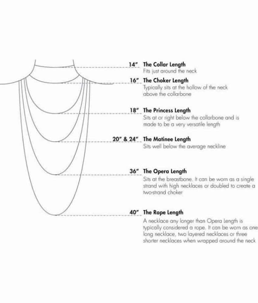 Navya collections American diamond pendant set combo view 2