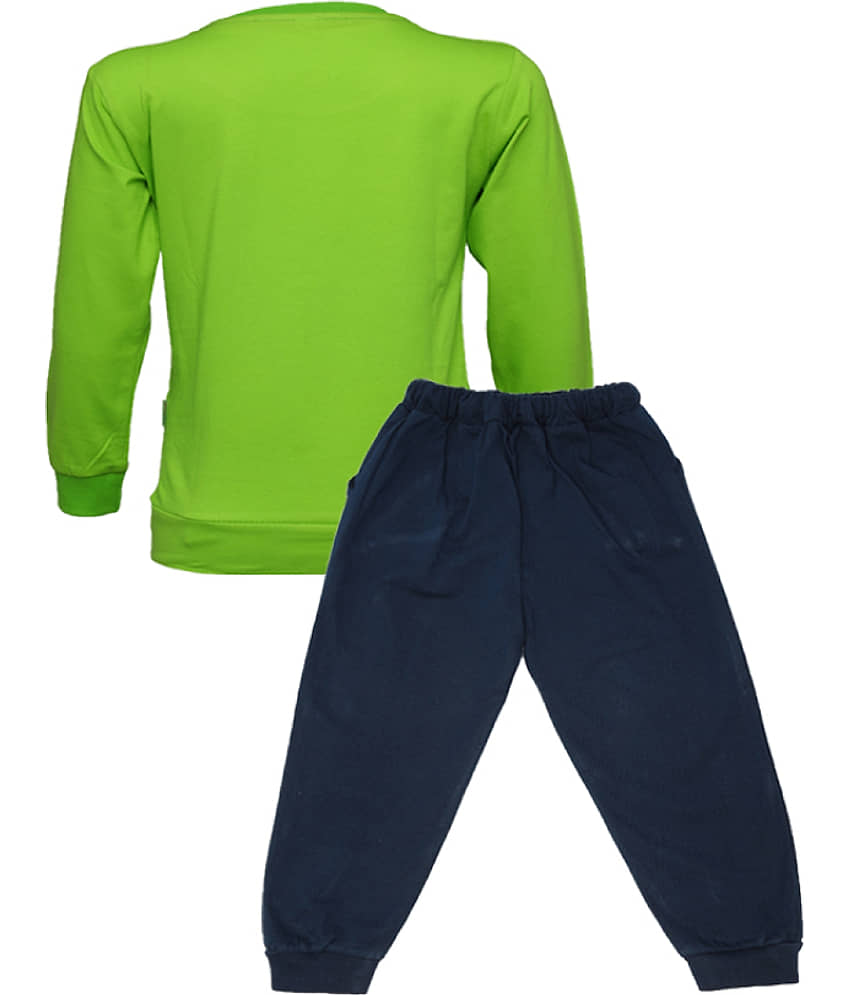CATCUB Unisex for Baby Cotton Tops & Bottoms Sets ( Green ) view 2