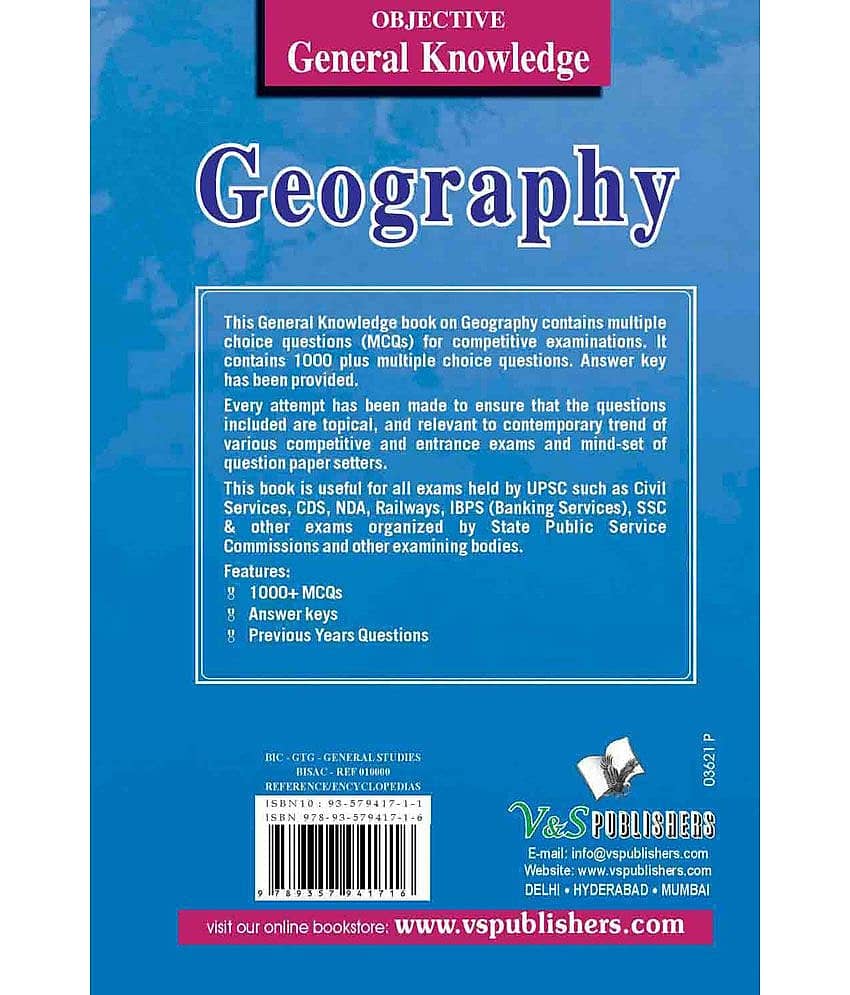 Objective General Knowledge Geography view 2
