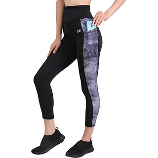 Ninq Printed Women Multicolor Tights view 2