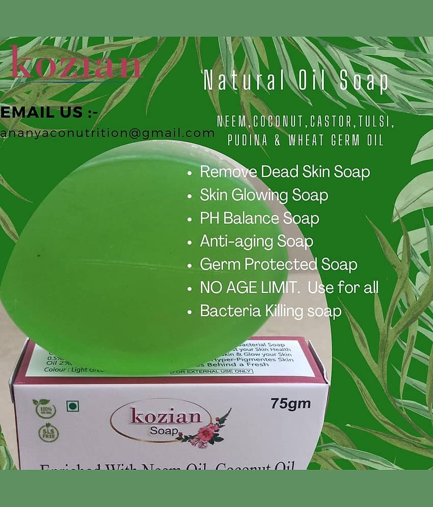 KOZIAN Natural Baby Soap 225 g ( 3 pcs ) view 2
