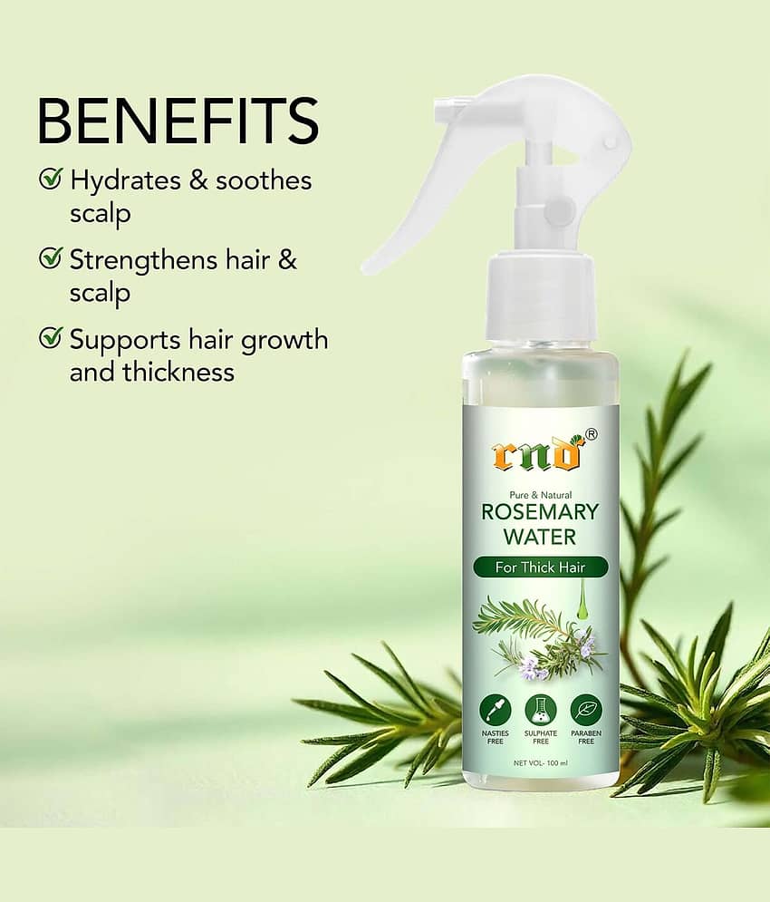 RND Rosemary Water Anti-Hair Fall Spray with 100% Pure Rosemary Water Hair Sprays 100 mL view 2