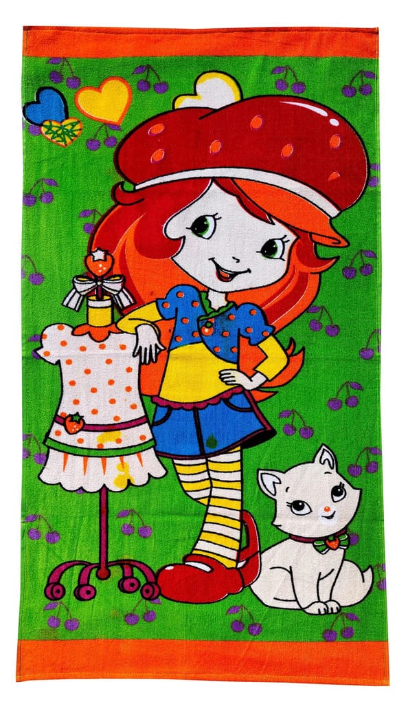 Mandhania Cotton Cartoon Printed Kids Bath Towels for Boys N Girls Pack of 2 view 2