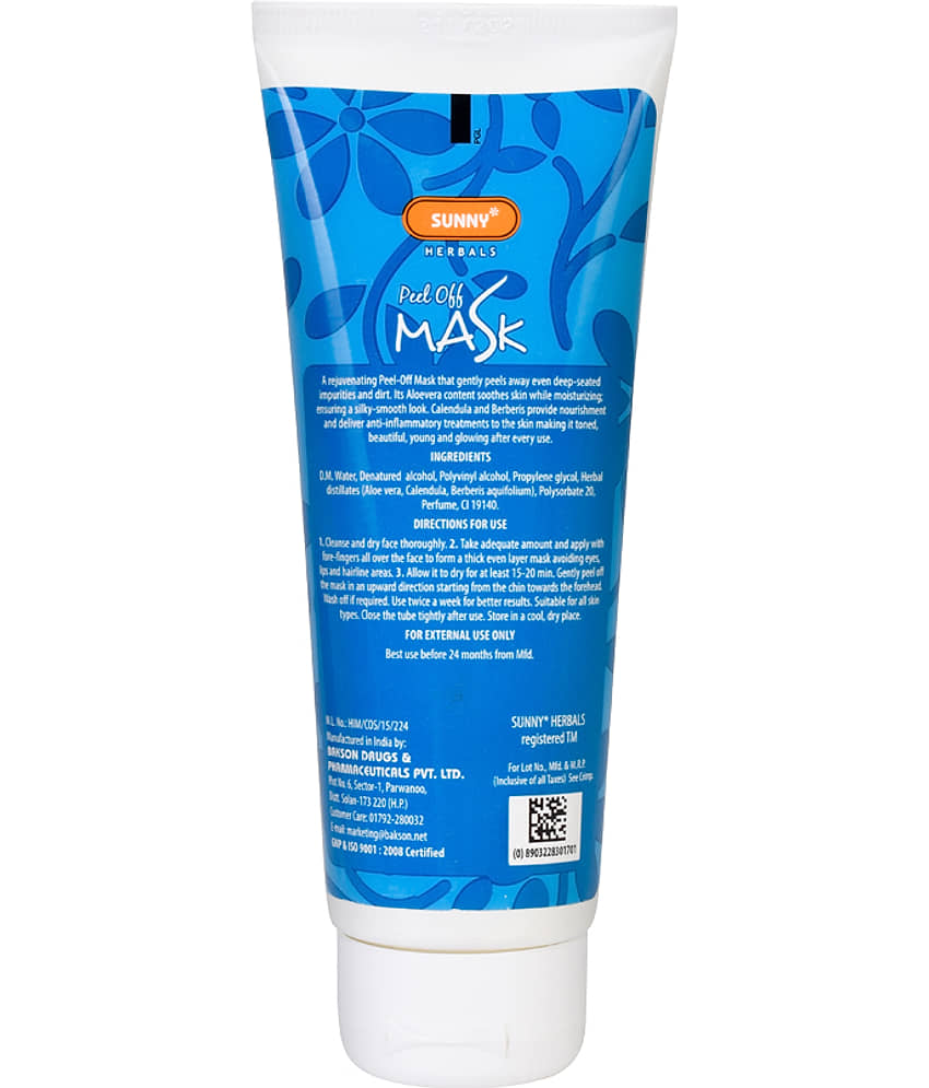 SUNNY HERBALS Face Peel Off Masks 100 gm Pack of 2 view 2