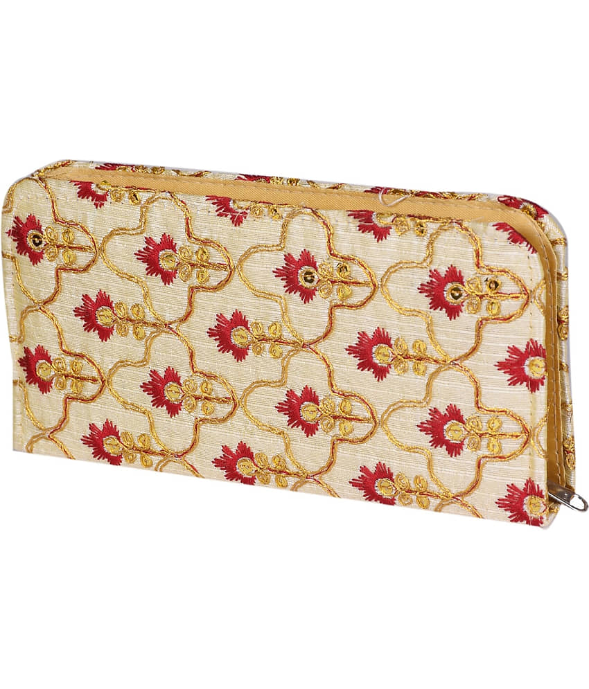 SUNESH CREATION Beige Fabric Handheld view 2