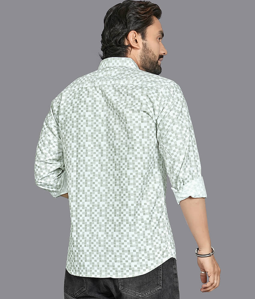 ADWYN PETER 100% Cotton Regular Fit Printed Full Sleeves Men's Casual Shirt - Multicolor 2 ( Pack of 1 ) view 2