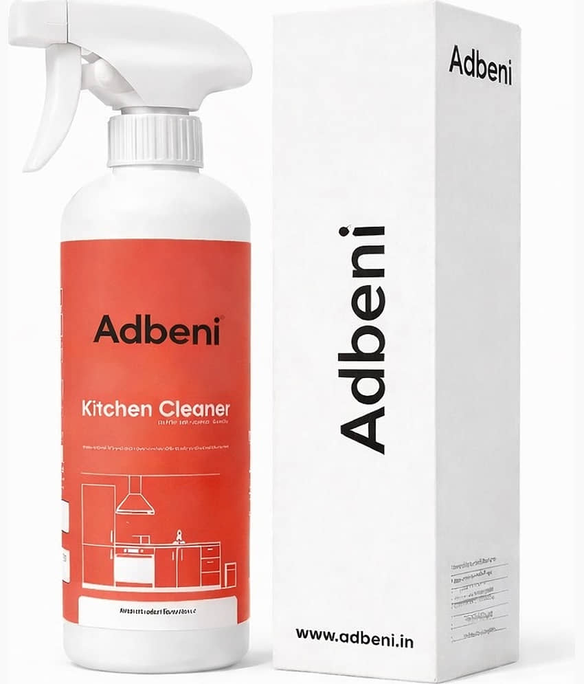 Kitchen Cleaner Spray for Grease & Stains | Multi-Surface Cleaning Solution | Easy Spray Bottle | Home Kitchen Cleaning Essential (500ml)