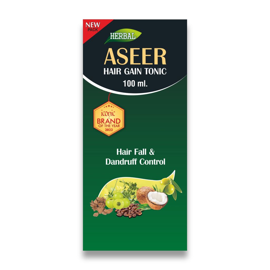 Mahida and Sons Aseer Hair Gain Tonic | Hair Fall Control Oil | Dandruff Relief | Helps Prevent Premature Greying | Promotes Hair Growth for Men & Women | Supports New Hair Growth | Enriched with 14 Herbal Ingredients view 2