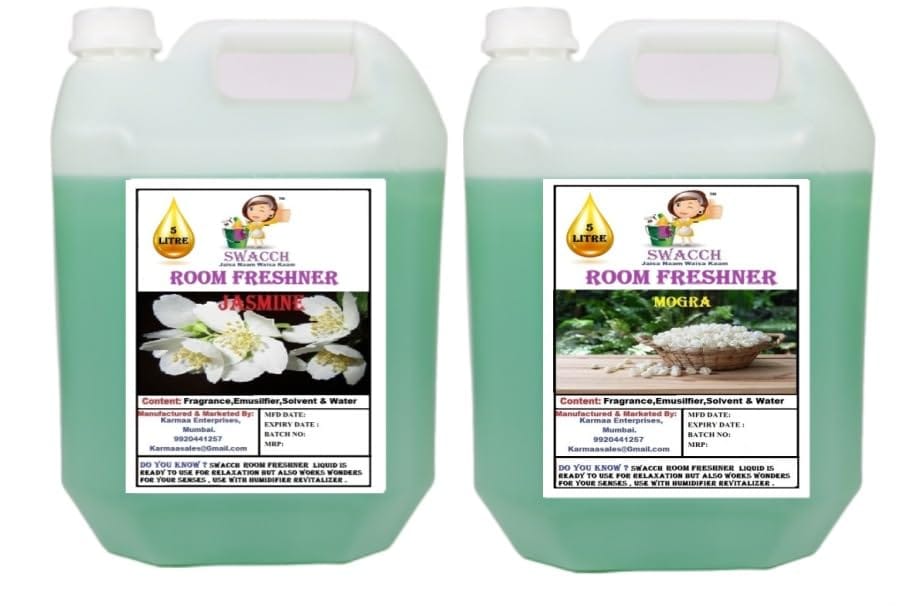 Swacch Room Freshner (5 Litre) (Pack of 2) Jasmine & Mogra view 2