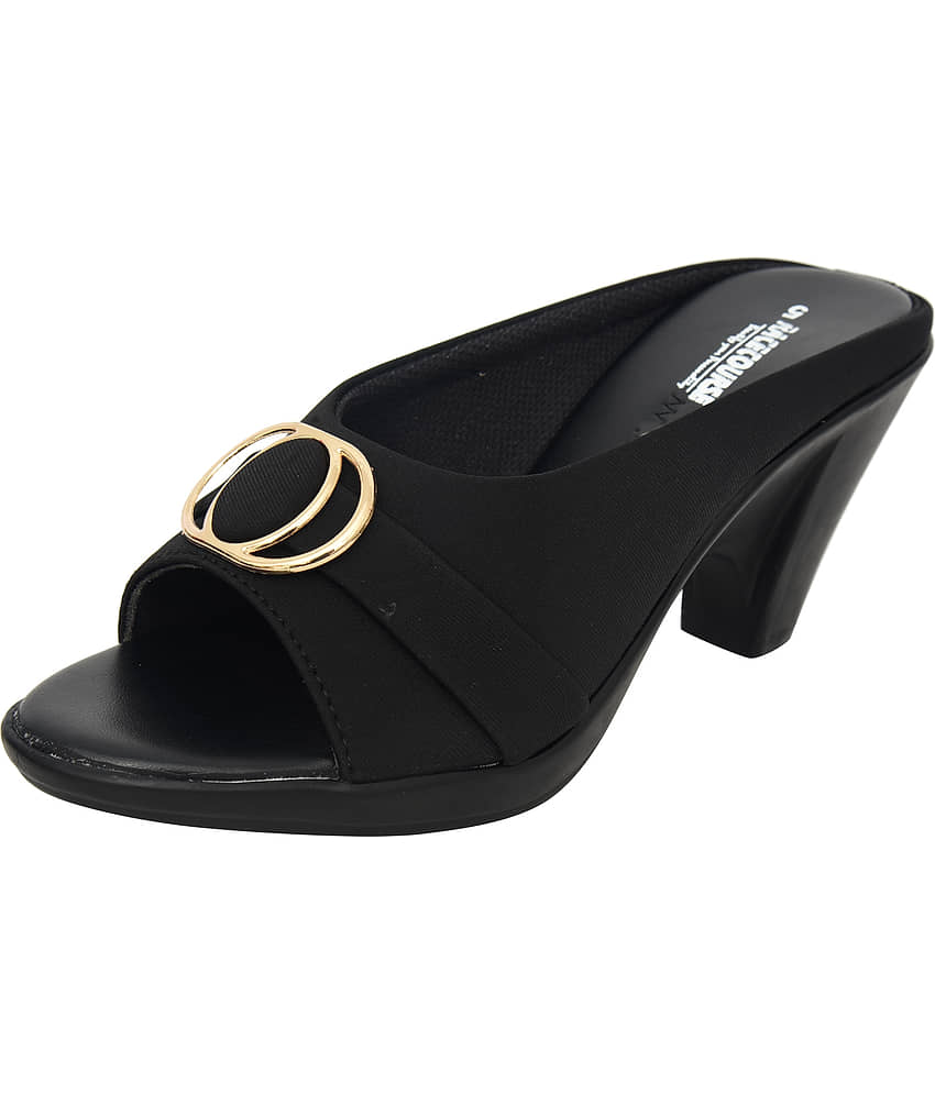 Racecourse - Black Women's Slip On Heels view 2