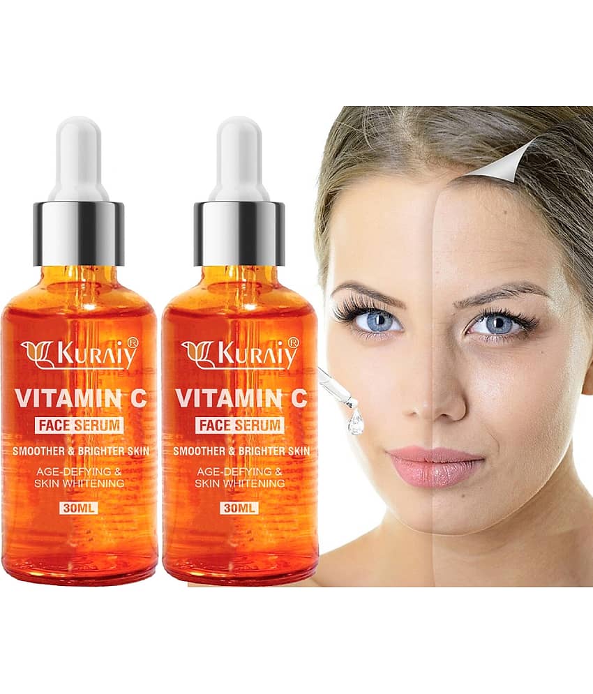 KURAIY Vitamin C Face Serum For Radiant Glow For All Skin Type 30ml ( Pack of 2 ) view 2